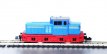 Minitrix 390443 Diesellocomotief, blauw/rood