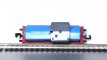 Minitrix 390443 Diesellocomotief, blauw/rood