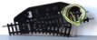Minitrix 4961EL3 Wissel elektrisch links