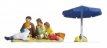 Noch 15599 Familie tijdens Picknick, 4 figuren