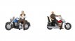 Noch 15906 Rockers op motorfietsen, 2 figuren