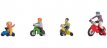 Noch 15908 Kinderen op kinderfietsjes, 4 figuren