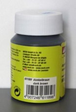 Noch 61189 Acrylverf mat donker bruin, 90 ml