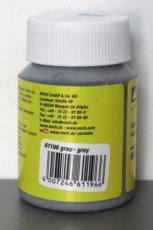 Noch 61196 Acrylverf mat grijs, 90 ml