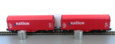 Piko 58079 Set van 2 staalwagons Railion