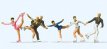 Preiser 10314 Kunstschaatsers, 6 figuren