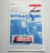 t-Boek 400190 Marklin Insider jaar 1995 Alleen bekijken: bestellen via  Boek 400190