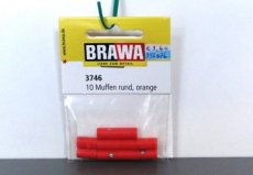 t-Brawa 3746 Contrastekkers rond Ø 1,6 mm, oranje Alleen bekijken: bestellen via Brawa 3746