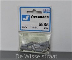 Viessmann 6885 Contrastekkers grijs, 10 stuks