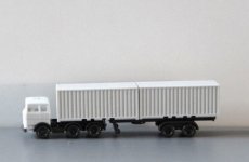 Wiking 387104 Vrachtwagen met lange oplegger