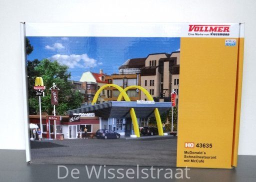 Vollmer 43635 McDonald's fastfood restaurant