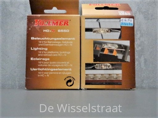 Vollmer 6550 Verlichting